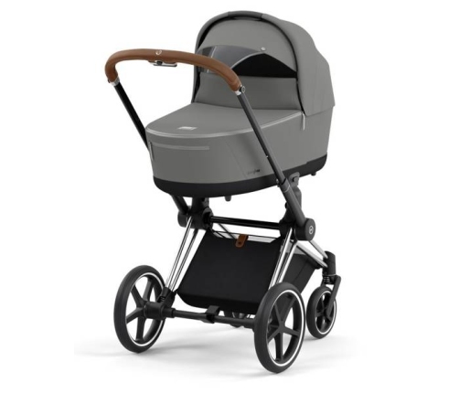 Cybex Priam 4.0 + Cloud Z I-size Chrome brown frame Soho Grey Детская Коляска 3in1