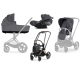 Cybex Priam 4.0 + Cloud Z I-size Gold rose frame Dream Grey Simply Flowers Детская Коляска 3in1