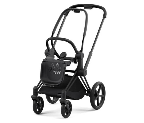 Cybex Priam 4.0 + Cloud Z I-size Matt black frame Dream Grey Simply Flowers Bērnu Ratiņi 3in1