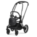 Cybex Priam 4.0 + Cloud Z I-size Matt black frame Dream Grey Simply Flowers Bērnu Ratiņi 3in1