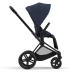 Cybex Priam 4.0 + Cloud Z I-size Matt black frame Nautical Blue Детская Коляска 3in1