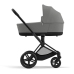 Cybex Priam 4.0 + Cloud Z I-size Matt black frame Soho Grey Детская Коляска 3in1