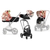 Cybex Priam 4.0 + Cloud Z I-size Matt black frame Spring Blossom Light Детская Коляска 3in1