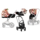 Cybex Priam 4.0 + Cloud Z I-size Matt black frame Spring Blossom Light Детская Коляска 3in1