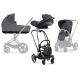 Cybex Priam 4.0 + Cloud Z2 I-size Chrome black frame Dream Grey Simply Flowers Детская Коляска 3in1