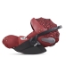 Cybex Priam 4.0 + Cloud Z2 I-size + Chrome black frame Rosenrot Red by Alec Voelkel Bērnu Ratiņi 3in1