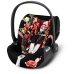 Cybex Priam 4.0 + Cloud Z2 I-size Chrome black frame Spring Blossom Dark Детская Коляска 3in1