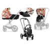 Cybex Priam 4.0 + Cloud Z2 I-size Chrome black frame Spring Blossom Light Детская Коляска 3in1