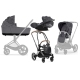 Cybex Priam 4.0 + Cloud Z2 I-size Chrome brown frame Dream Grey Simply Flowers Детская Коляска 3in1