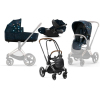 Cybex Priam 4.0 + Cloud Z2 I-size Chrome brown frame Jewels of Nature Детская Коляска 3in1
