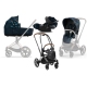 Cybex Priam 4.0 + Cloud Z2 I-size Chrome brown frame Jewels of Nature Bērnu Ratiņi 3in1