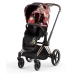 Cybex Priam 4.0 + Cloud Z2 I-size Gold rose frame Spring Blossom Dark Детская Коляска 3in1