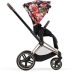 Cybex Priam 4.0 + Cloud Z2 I-size Gold rose frame Spring Blossom Dark Детская Коляска 3in1