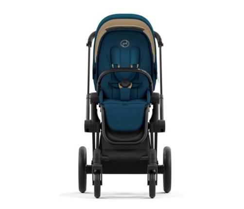 Cybex Priam 4.0 + Cloud Z2 I-size Matt black frame Mountain Blue Bērnu Ratiņi 3in1