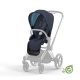 Cybex Priam 4.0 Dark Navy Conscious Eco Pastaigu Bloks - Pastaigu daļas auduma pārvalks