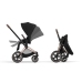 Cybex Priam 4.0 Deep Black Pastaigu Bloks - Pastaigu daļas auduma pārvalks