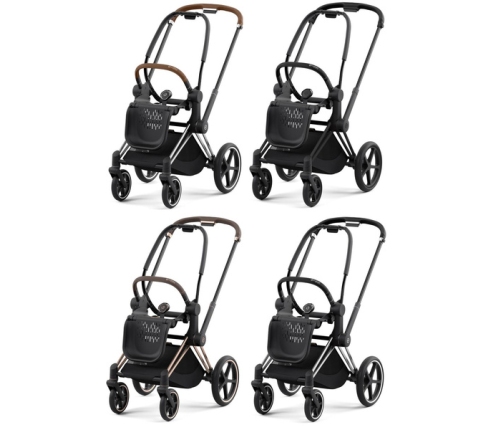 Cybex Priam 4.0 Deep Black Pastaigu Bloks - Pastaigu daļas auduma pārvalks