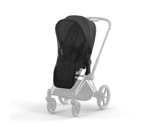 Cybex Priam 4.0 Deep Black Pastaigu Bloks - Pastaigu daļas auduma pārvalks