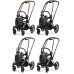 Cybex Priam 4.0 Dream Grey Simply Flowers + Chrome black frame Прогулочная Коляска