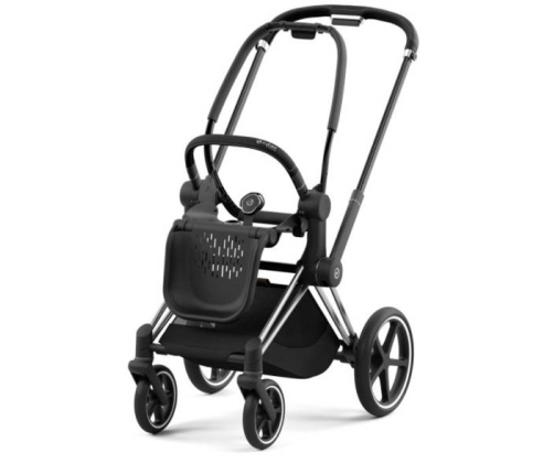 Cybex Priam 4.0 Dream Grey Simply Flowers + Chrome black frame Прогулочная Коляска