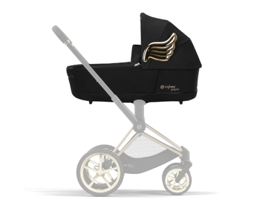 Cybex Priam 4.0 Jeremy Scott Wings Black Bērnu Ratiņi 2in1