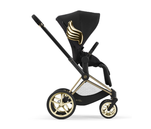 Cybex Priam 4.0 Jeremy Scott Wings Black Bērnu Ratiņi 2in1