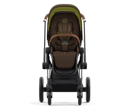 Cybex Priam 4.0 Khaki Brown + Chrome brown frame Прогулочная Коляска