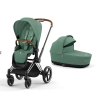 Cybex Priam 4.0 Leaf Green Chrome Brown frame Детская Коляска 2in1