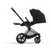 Cybex Priam 4.0 + Matt black frame + Cloud Z I-size Deep black Bērnu Ratiņi 3in1