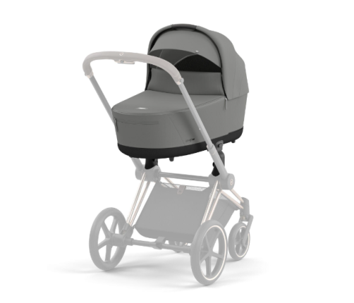 Cybex Priam 4.0 Mirage Grey Chrome Black frame Bērnu Ratiņi 2in1