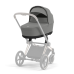 Cybex Priam 4.0 Mirage Grey Chrome Black frame Bērnu Ratiņi 2in1