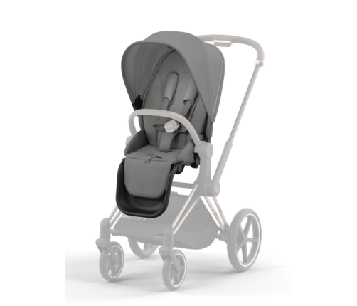 Cybex Priam 4.0 Mirage Grey Chrome Black frame Детская Коляска 2in1