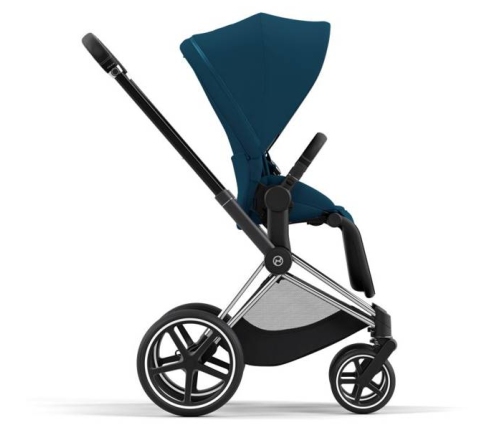 Cybex Priam 4.0 Mountain Blue + Chrome black frame Прогулочная Коляска