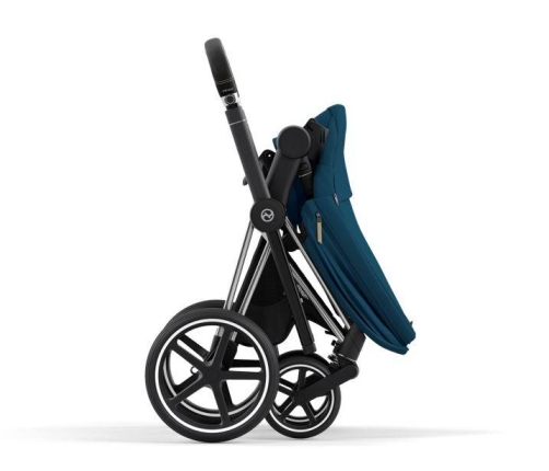 Cybex Priam 4.0 Mountain Blue + Chrome black frame Прогулочная Коляска