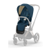 Cybex Priam 4.0 Mountain Blue Chrome brown frame Детская Коляска 2in1