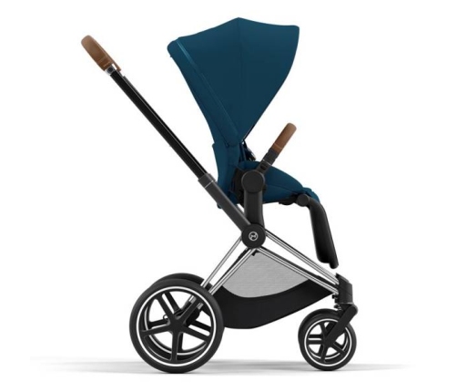 Cybex Priam 4.0 Mountain Blue + Chrome brown frame Прогулочная Коляска