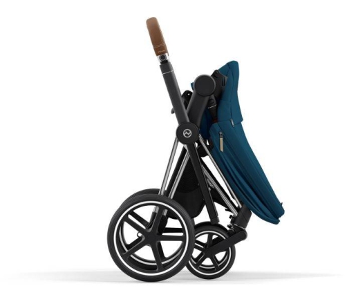 Cybex Priam 4.0 Mountain Blue + Chrome brown frame Прогулочная Коляска