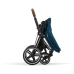 Cybex Priam 4.0 Mountain Blue + Chrome brown frame Pastaigu Ratiņi