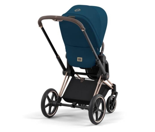 Cybex Priam 4.0 Mountain Blue + Gold rose frame Прогулочная Коляска