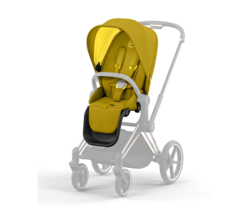 Cybex Priam 4.0 Mustard Yellow Chrome black frame Детская Коляска 2in1