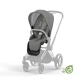 Cybex Priam 4.0 Pearl Grey Conscious Eco Прогулочный Блок - Тканевый чехол для прогулочного блока