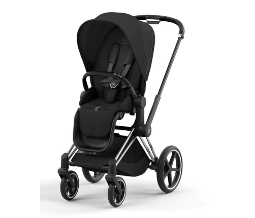 Cybex Priam 4.0 Sepia Black Chrome Black frame Bērnu Ratiņi 2in1