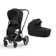 Cybex Priam 4.0 Sepia Black Chrome Brown frame Детская Коляска 2in1