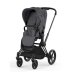 Cybex Priam 4.0 Simply Flowers Dream Grey Matt Black frame Bērnu Ratiņi 2in1