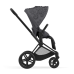 Cybex Priam 4.0 Simply Flowers Dream Grey Matt Black frame Bērnu Ratiņi 2in1