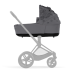 Cybex Priam 4.0 Simply Flowers Dream Grey Matt Black frame Bērnu Ratiņi 2in1