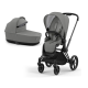 Cybex Priam 4.0 Soho Grey Matt black frame Детская Коляска 2in1