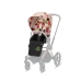 Cybex Priam 4.0 Spring Blossom Light + Gold rose frame Прогулочная Коляска