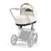 Cybex Priam 4.0 Off White Chrome Brown frame Детская Коляска 2in1