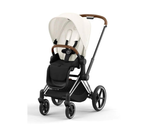 Cybex Priam 4.0 Off White Chrome Brown frame Детская Коляска 2in1